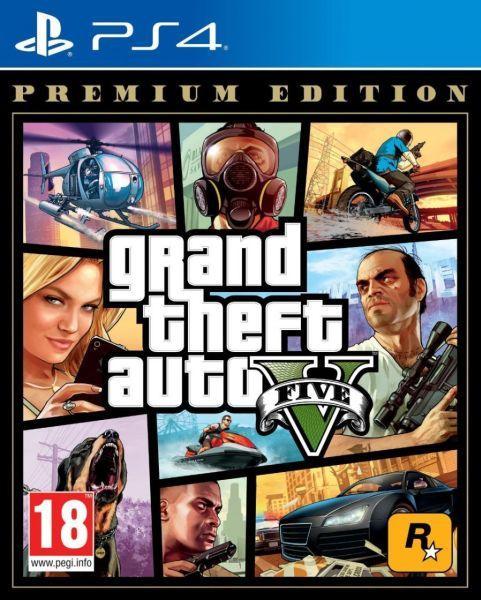 Grand Theft Auto V-Premium Edition (PlayStation 4) NIEUW, Spelcomputers en Games, Games | Sony PlayStation 4, Nieuw, Ophalen of Verzenden