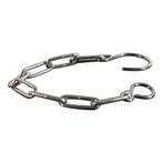 Novio Veiligheidsketting 283mm verzinkt met S-haak en 8-haak, Auto diversen, Aanhangwagen-onderdelen, Ophalen of Verzenden, Nieuw