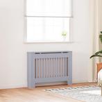 vidaXL Radiatorombouw 112x19x81,5 cm MDF antraciet, Verzenden, Nieuw