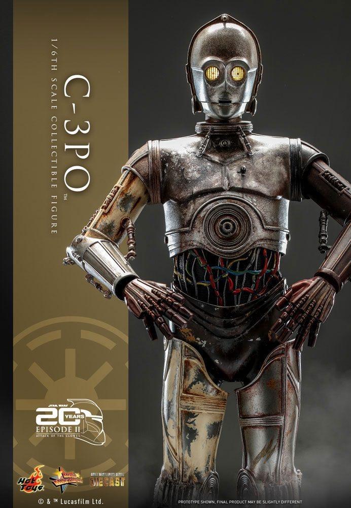Star Wars: Episode II Action Figure 1/6 C-3PO 29 cm, Verzamelen, Star Wars, Nieuw, Ophalen of Verzenden
