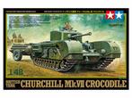 TAMIYA 32594 BRITISH TANK CHURCHILL MK.7 CROCODILE 1/48, Verzenden, Nieuw