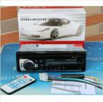 AUTORADIO BLUETOOTH USB SD AUX MP3 4x60W 1DIN NIEUW, Nieuw, Ophalen of Verzenden