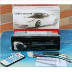 AUTORADIO BLUETOOTH USB SD AUX 4x60W 1DIN GRATIS VERZENDING, Auto diversen, Ophalen of Verzenden, Nieuw