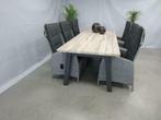 te velde tuinmeubelen tuinset ross met 4so derby 240 tafel, Overige materialen, Eettafel, 6 zitplaatsen, Nieuw