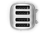 Smeg TSF03SSEU - Broodrooster - 4 brede sleuven 2000W -, Witgoed en Apparatuur, Broodroosters, Verzenden, Nieuw