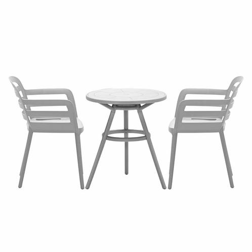 Garden Impressions Mira balkonset 3-delig - Faria tuintafel, Tuin en Terras, Tuinsets en Loungesets, Verzenden