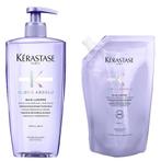 Kérastase  Blond Absolu Bain Lumiére Shampoo 500 ml + Refill, Verzenden, Nieuw