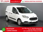 Ford Transit Courier 100pk BENZINE! Stoelverwarming/ Airco/, Auto's, Bestelauto's, Wit, Handgeschakeld, Nieuw, Ford