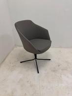 Wize Office Sophi elegante vergaderstoel grijs draaibaar, Vergader- of Presentatieruimte, Ophalen of Verzenden, Gebruikt, Stoel
