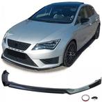 Voorspoiler Seat Leon 5F FR & Cupra 12-20 Glans Zwart, Ophalen of Verzenden, Nieuw