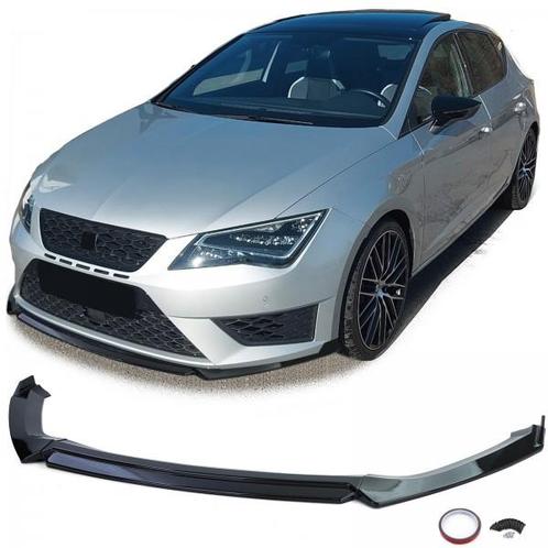 Voorspoiler Seat Leon 5F FR & Cupra 12-20 Glans Zwart, Auto-onderdelen, Carrosserie en Plaatwerk, Ophalen of Verzenden