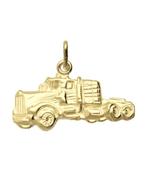 Gouden Truck zwaar ketting hanger, Verzenden, Nieuw