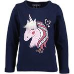 Longsleeve Unicorn (ultramarin), Kinderen en Baby's, Kinderkleding | Maat 104, Nieuw, Meisje, Blue Seven, Shirt of Longsleeve