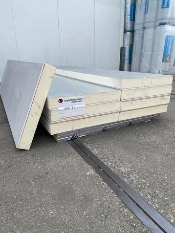 Restpartij PIR-Gips 12,5mm Gips | 80mm PIR | 600x2600mm MP71 beschikbaar voor biedingen