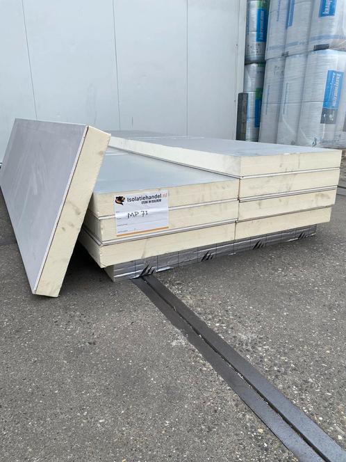 Restpartij PIR-Gips 12,5mm Gips | 80mm PIR | 600x2600mm MP71, Doe-het-zelf en Verbouw, Isolatie en Afdichting, 8 tot 12 cm, 10 tot 15 m²