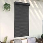 vidaXL Rolluik 110x220 cm aluminium antracietkleurig, Verzenden, Nieuw