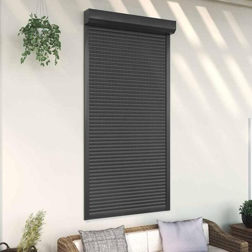 vidaXL Rolluik 110x220 cm aluminium antracietkleurig, Doe-het-zelf en Verbouw, Kozijnen en Schuifpuien, Nieuw, Verzenden