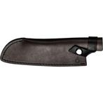 Leather Forged Lederen hoes Santoku Knife 18cm, Verzenden, Nieuw