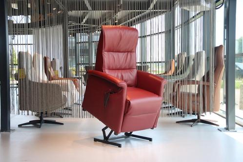 Sta op stoel/relaxfauteuil Toro De Toekomst leer 2 motoren, Huis en Inrichting, Fauteuils, Nieuw, Leer, Ophalen of Verzenden