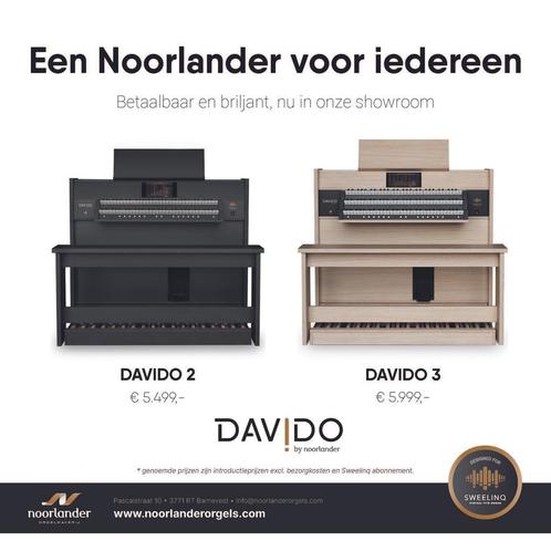 De Davido - Sweelinq orgel - Een Noorlander voor iedereen, Muziek en Instrumenten, Orgels, 3 klavieren, Orgel, Nieuw