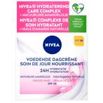 NIVEA SPF30 24H Hydration Voedende Dagcrème, Verzenden, Nieuw