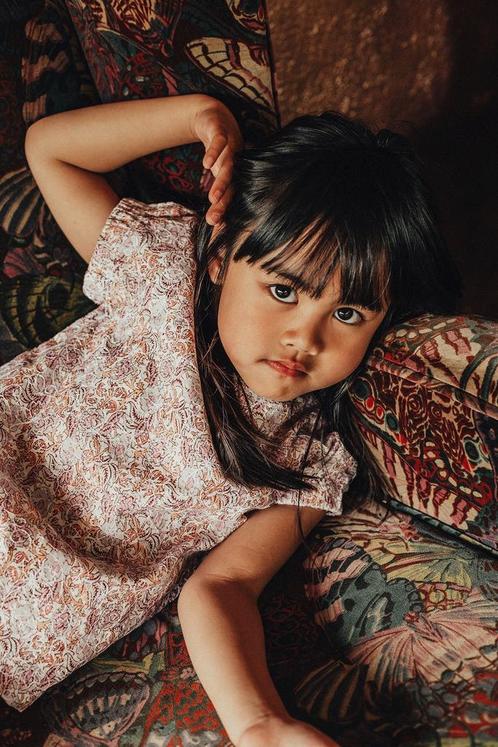 Meisjes blouse Victoria lila  Baje Studio Maat 74, Kinderen en Baby's, Babykleding | Maat 74, Meisje, Nieuw, Ophalen of Verzenden