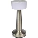 Benson Oplaadbare LED tafellamp - Touchbediening - Zilver..., Huis en Inrichting, Lampen | Wandlampen, Ophalen of Verzenden, Nieuw