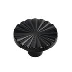 Meubelknop Fresno kunststof Zwart Set 5, Huis en Inrichting, Verzenden, Nieuw