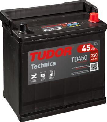 Tudor Technica accu | TB450 | 12V 45Ah, Auto-onderdelen, Accu's en Toebehoren, Ophalen of Verzenden