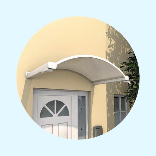 Gutta deurluifel gebogen type NO 160x90x30 cm wit, Doe-het-zelf en Verbouw, Kozijnen en Schuifpuien, Nieuw, Verzenden