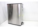 EKO - Ecofly pedaalemmer 45 liter - Stainless steel Plastic, Verzenden, Zo goed als nieuw