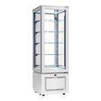 GGM Gastro | Panorama vitrinekast - 324 liter - 600mm - 5 |, Nieuw, Verzenden, Minder dan 85 cm