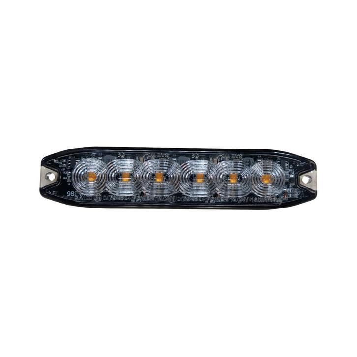 LED Flitser Oranje 12-24V | 6-LED, Auto-onderdelen, Verlichting, Nieuw, Ophalen of Verzenden