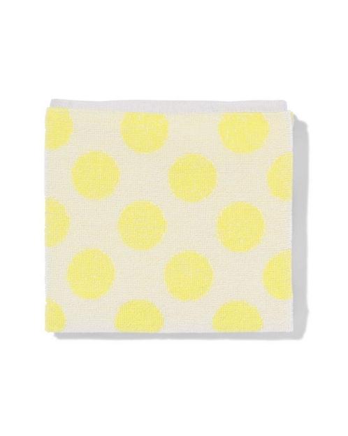 HEMA Keukendoek 50x50cm katoen stippen geel, Huis en Inrichting, Keuken | Textiel, Nieuw, Verzenden