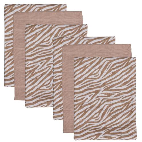 Blush & Blossom Zebra 70 x 70 cm 6 Stuks Hydrofiel Luiers, Kinderen en Baby's, Badjes en Verzorging, Nieuw, Verzenden