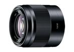 Sony 50mm f/1.8 OSS E-mount Zwart, Ophalen of Verzenden, Nieuw, Standaardlens