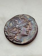 Romeinse Republiek. L. Saufeius, Denarius, 152 BC. Denarius, Postzegels en Munten, Munten | Europa | Niet-Euromunten