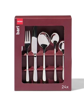 HEMA Bestekset bari 24-delig van €64.99 voor €49 sale beschikbaar voor biedingen