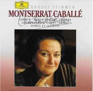 cd - Montserrat CaballÃ© - Grosse Stimmen, Cd's en Dvd's, Cd's | Overige Cd's, Zo goed als nieuw, Verzenden