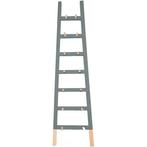 Leiter - wandrek - opbergrek - ladder model - - grijs -, Huis en Inrichting, Verzenden, Nieuw