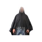 Hooodie Poncho de luxe , Koplampproof one-size-fits-all Zwar, Nieuw