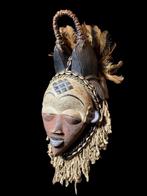 Masker-45cm - Punu - Gabon (Zonder Minimumprijs), Antiek en Kunst, Kunst | Niet-Westerse kunst