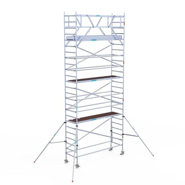 Rolsteiger Original 90x305 8,2m werkhoogte vrijstaand, Doe-het-zelf en Verbouw, Steigers, Rolsteiger of Kamersteiger, Nieuw, 5 meter of hoger