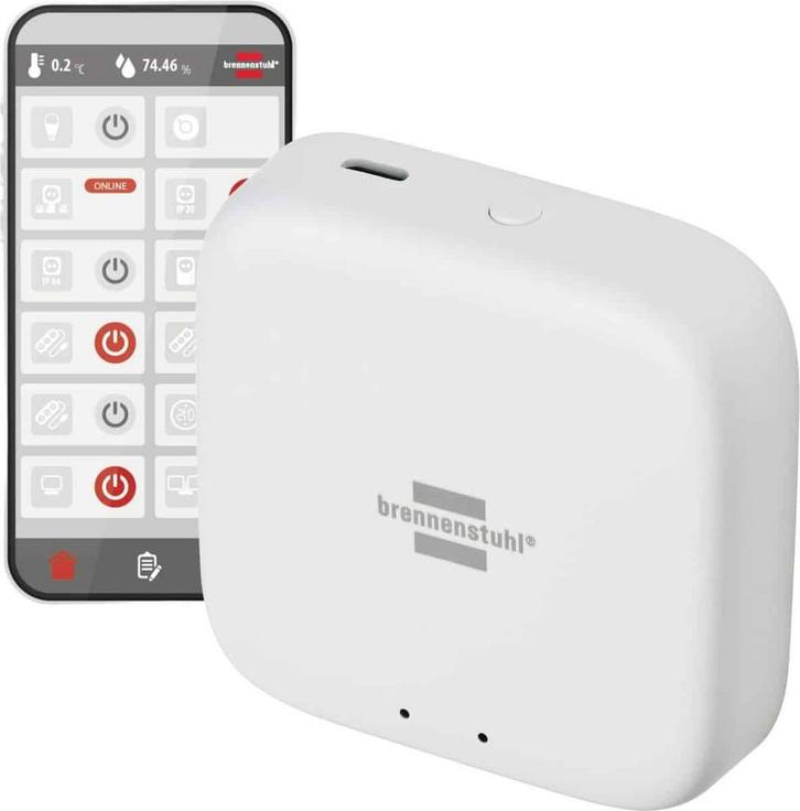 brennenstuhl Connect Zigbee Gateway GWY CZ 01 (ZigBee bridge, Huis en Inrichting, Badkamer | Badtextiel en Accessoires, Zo goed als nieuw