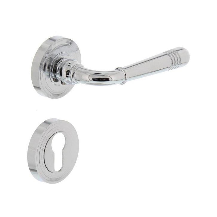 Intersteel Deurkruk Helena op rozet met, Doe-het-zelf en Verbouw, Hang- en Sluitwerk, Nieuw, Verzenden