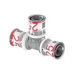 Uponor S-Press Plus perskoppeling Ø25x25x25 T-stuk, Verzenden, Nieuw