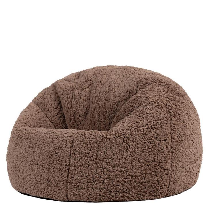 Cloudy Kinder Zitzak Teddy - Mocha Bruin, Huis en Inrichting, Zitzakken, Verzenden