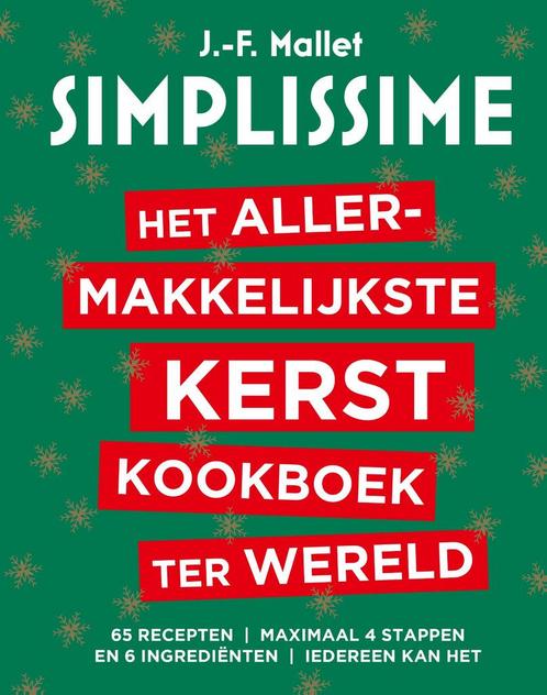 Het allermakkelijkste Kerstkookboek ter wereld / Simplissime, Boeken, Kookboeken, Zo goed als nieuw, Verzenden