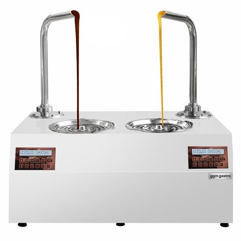 GGM Gastro | Chocolade dispenser - met 2 uitloopkranen |, Zakelijke goederen, Horeca | Overige, Verzenden