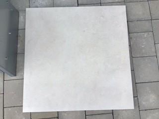 Keramische tegel Creme 80x80x3cm B-KEUS € 35,95/m2, Tuin en Terras, Tegels en Klinkers, 10 m² of meer, Nieuw, Keramiek, Terrastegels
